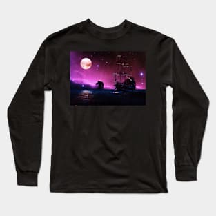 Space Sailor Long Sleeve T-Shirt